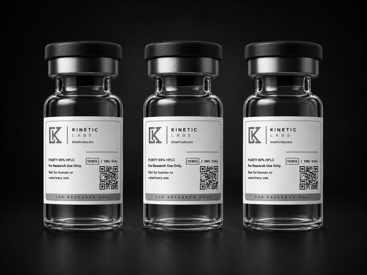 Kinetic Labs vial stack